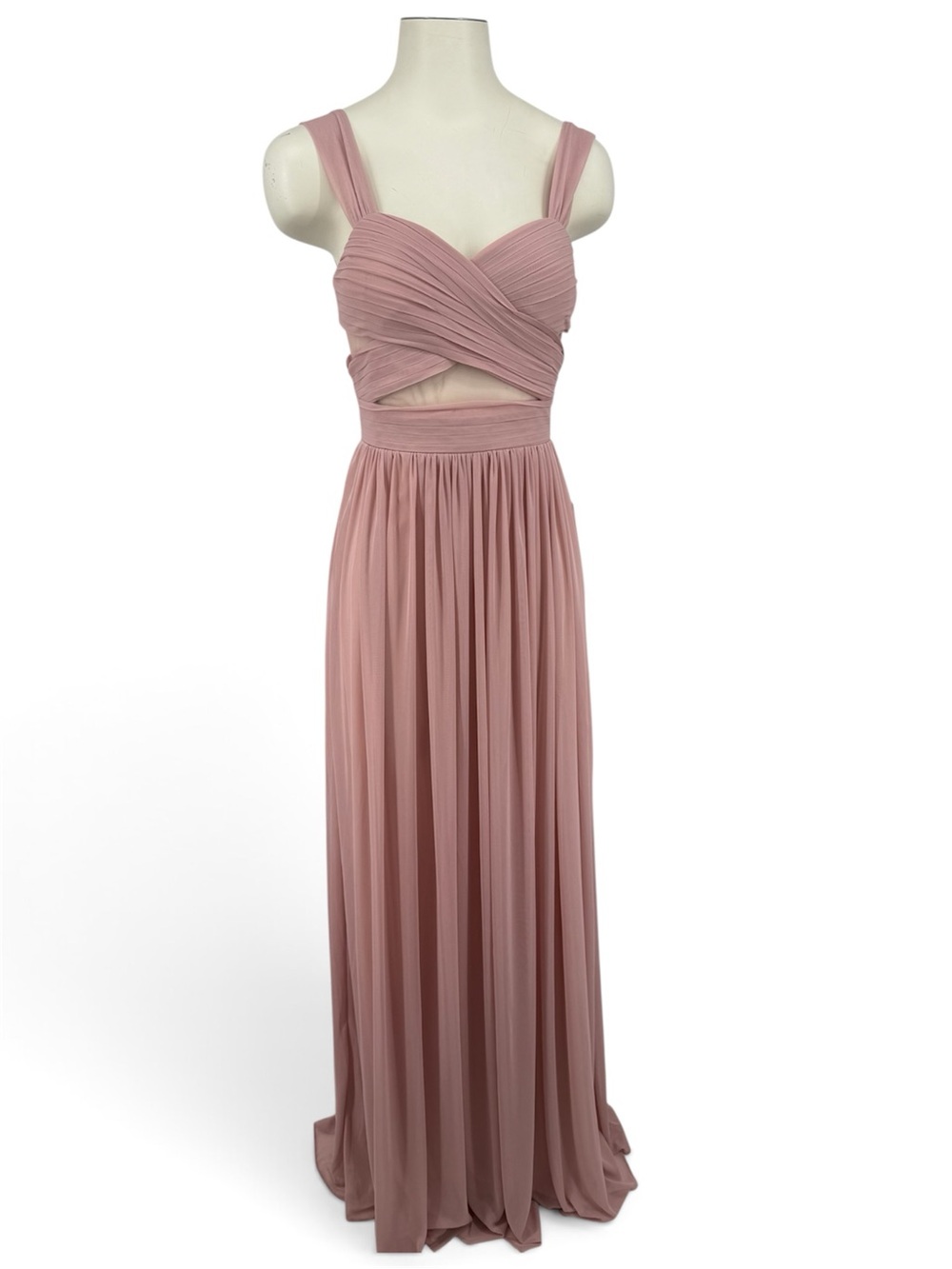 NWT Birdy Grey “Lets Get The Party Started” Pink Sheer Dress Size XS